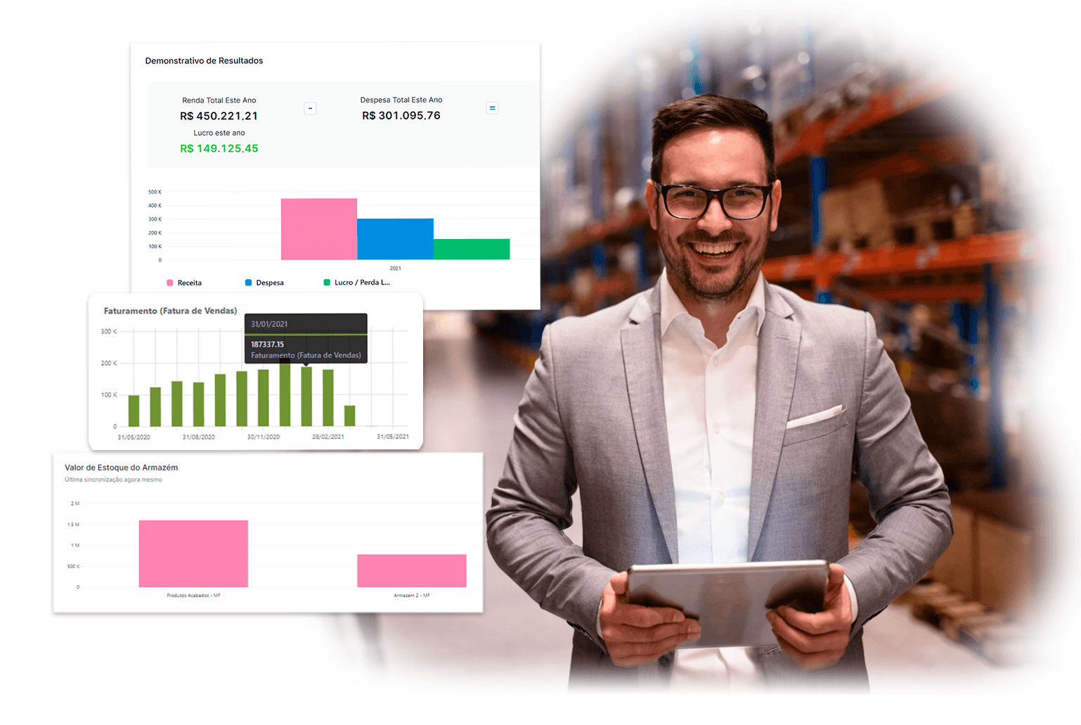 Sistema ERP para distribuidora de bebidas