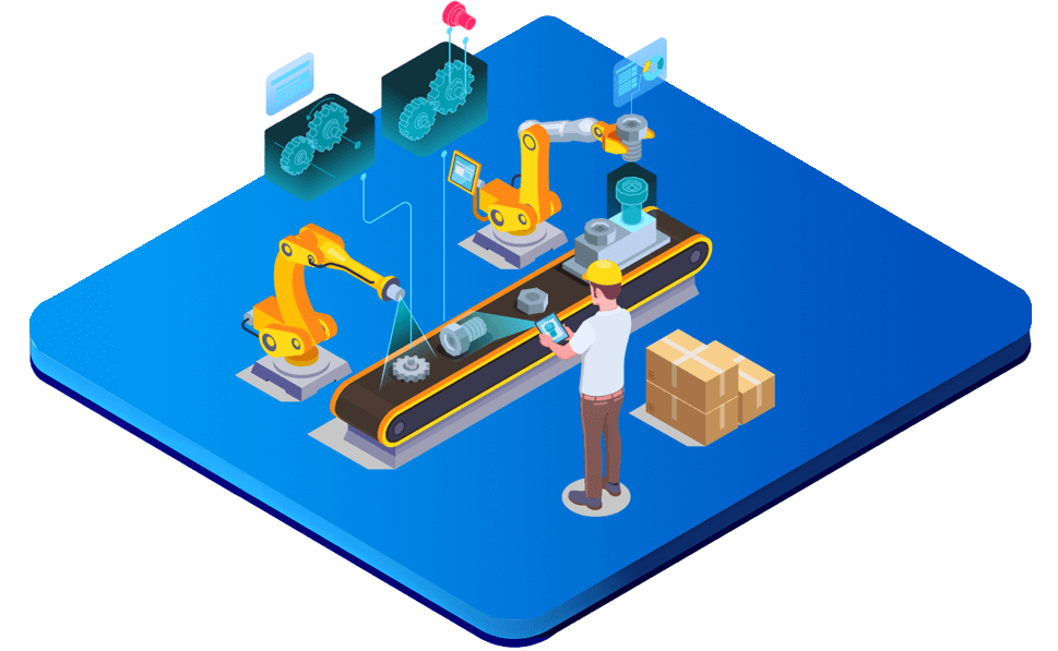 Sistema ERP para fabricação — dashboard de gestão
