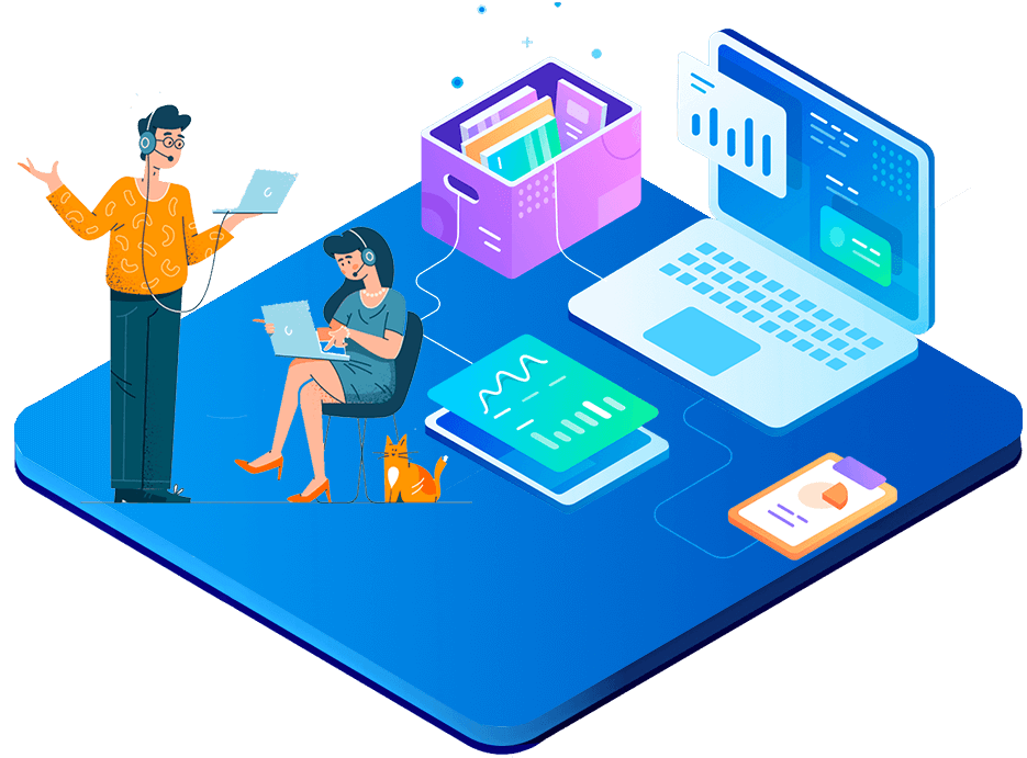 Sistema ERP para empresas de serviços — dashboard de gestão